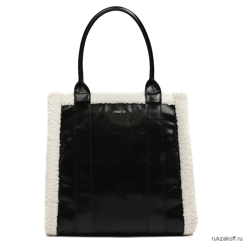 Женская сумка FABRETTI FR47080-2.1 черно-белый