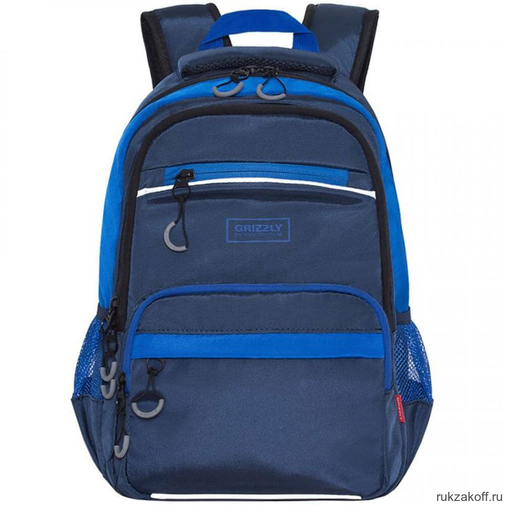 Рюкзак школьный Grizzly RB-054-5 Синий