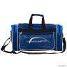 Спортивная сумка Polar 6007с Синий (бежевые вставки)