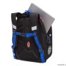 Рюкзак школьный GRIZZLY RAf-393-6/1 (/1 черный - синий)