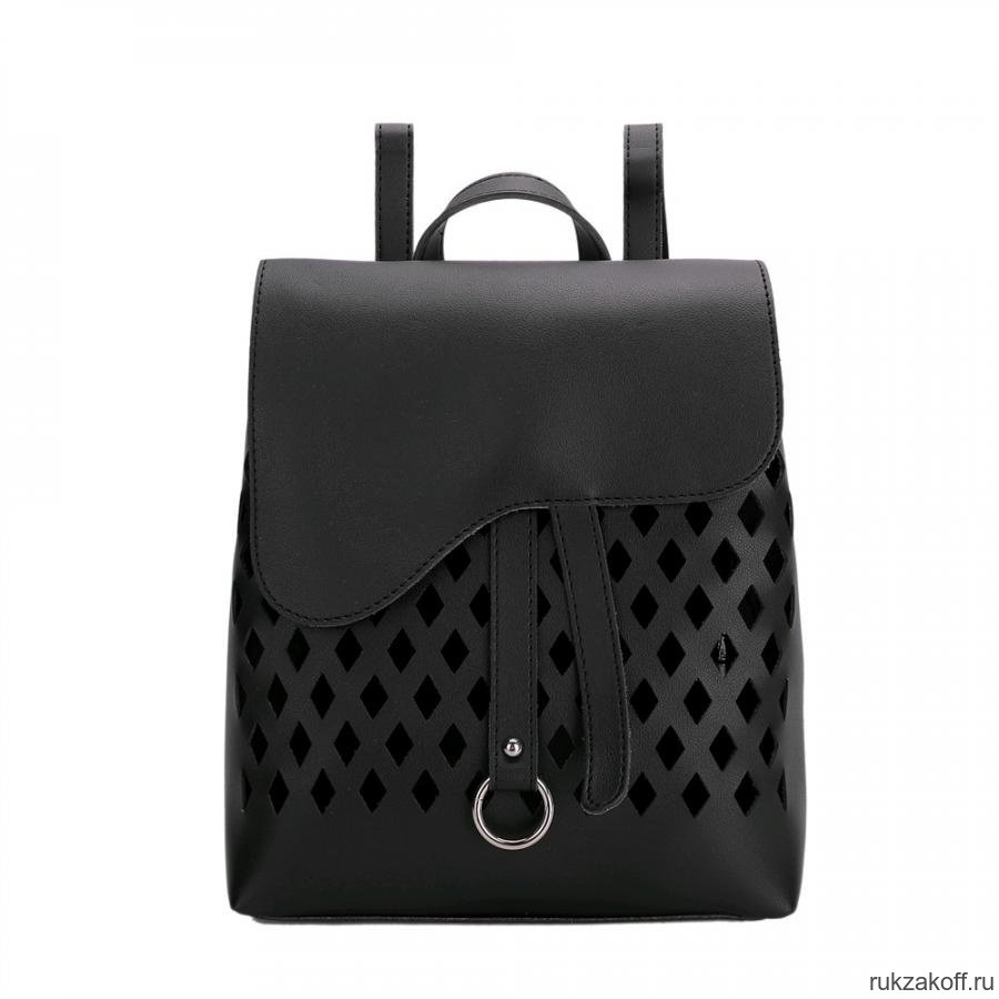 Рюкзак с сумочкой OrsOro DS-0079 Чёрный