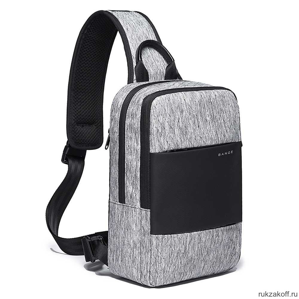 Однолямочный рюкзак BANGE BG77107 Серый