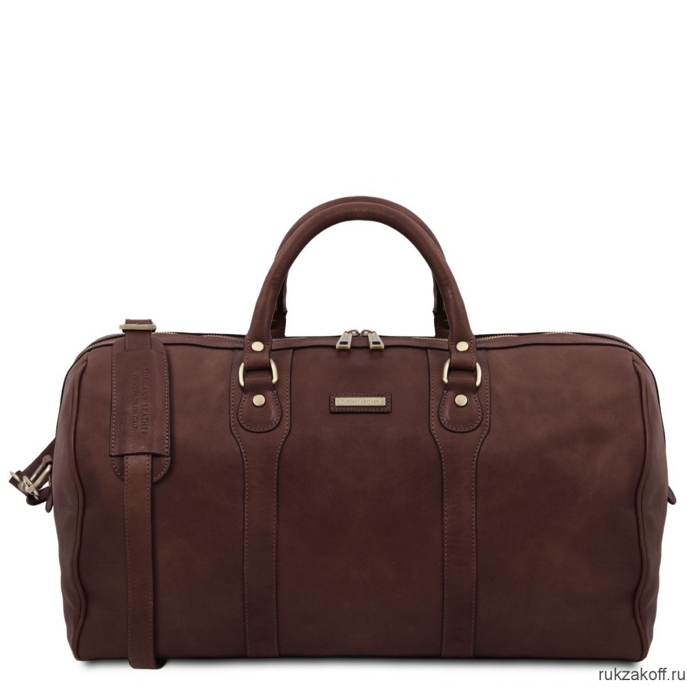 Дорожная сумка Tuscany Leather Oslo Темно-коричневый