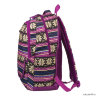 Молодёжный рюкзак BRAUBERG Фиолетовые узоры Канвас