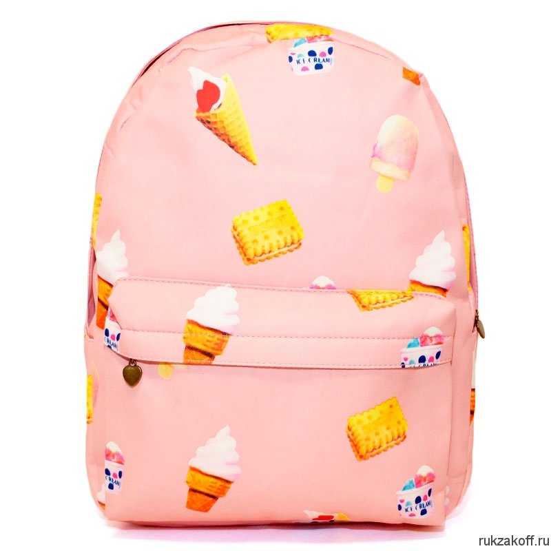 Рюкзак с мороженным (розовый)
