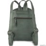 Женский кожаный рюкзак Orsoro d-456 зеленый