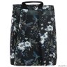 Рюкзак Bagland Amy 16 л Черный с птицами и цветами