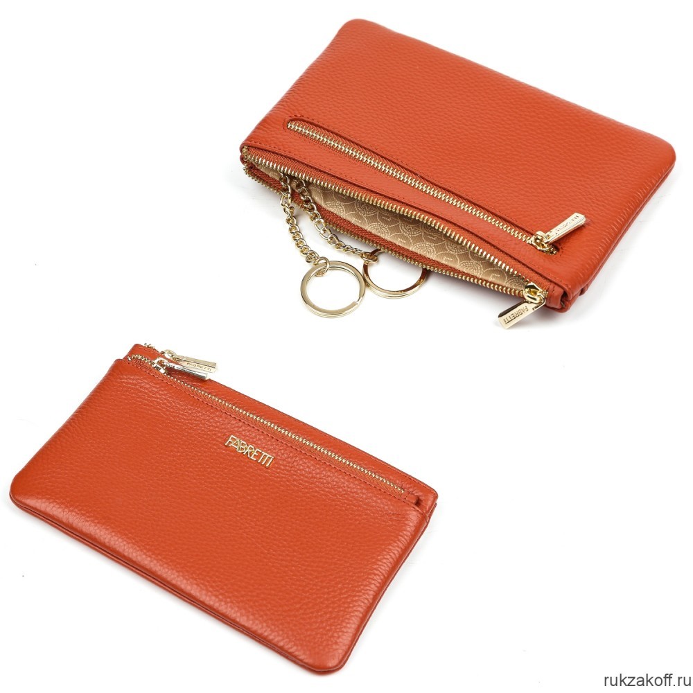 Женский кошелёк Fabretti Q602D-6 оранжевый