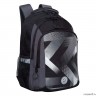 Рюкзак школьный GRIZZLY RB-352-2/1 (/1 серый - черный)
