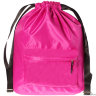 Рюкзак-мешок ArtSpace, 43*43см, 1 отделение, 2 кармана, розовый
