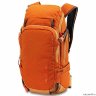 Удобный спортивный рюкзак для сноуборда и горных лыж от Dakine оранжевого цвета