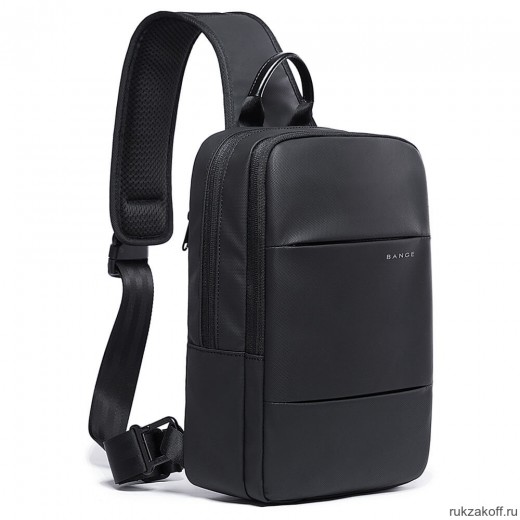 Однолямочный рюкзак BANGE BG77107 Чёрный 9.7" — 