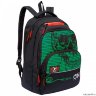 Рюкзак Grizzly RU-931-2 Черный/зеленый