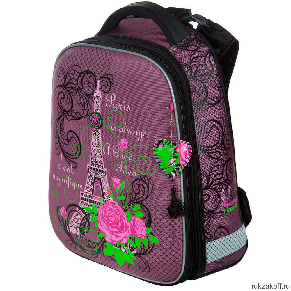 Школьный рюкзак-ранец Hummingbird Т88 Paris Flowers