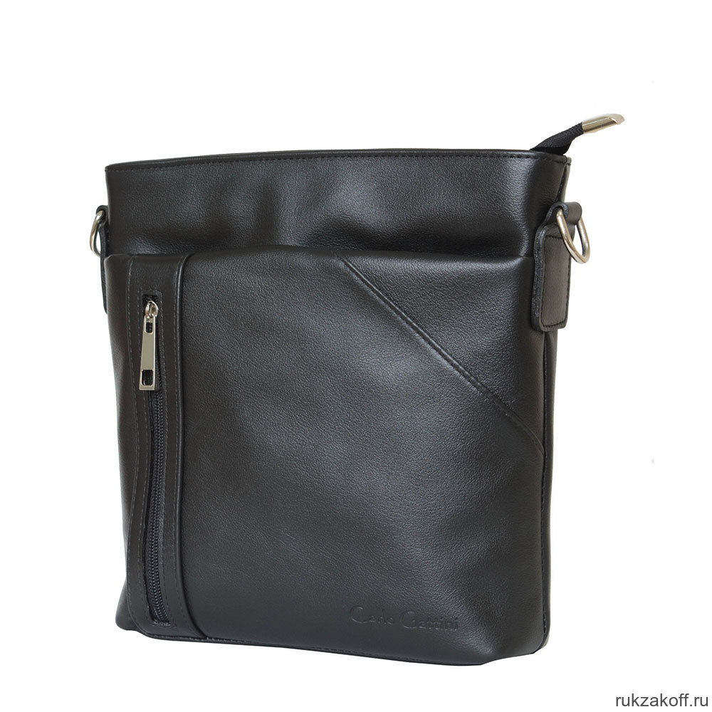 Кожаная мужская сумка Carlo Gattini Lonato black