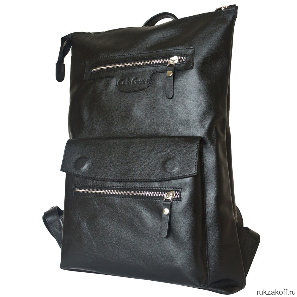 Кожаный рюкзак Carlo Gattini Vallata black