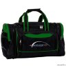 Спортивная сумка Polar 6067-2 Черный (зеленые вставки)