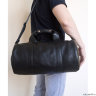 Кожаная дорожная сумка Carlo Gattini Dossolo black