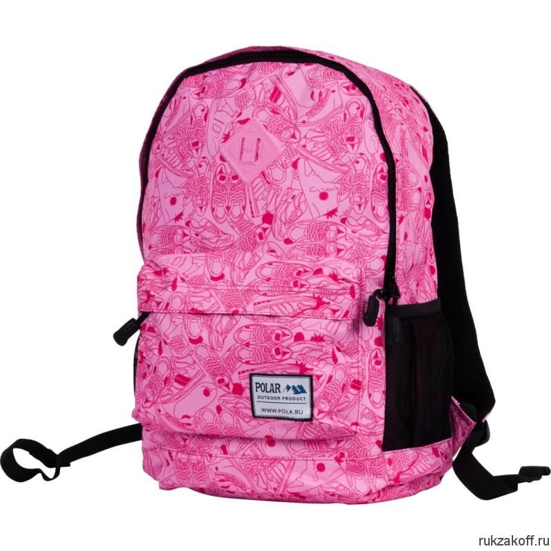 Рюкзак Polar Classic 15008 "Кеды" розовый
