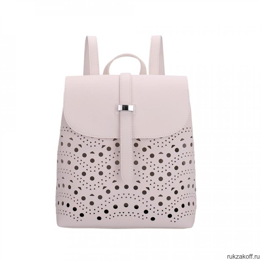 Рюкзак с сумочкой OrsOro DS-0085 Белый