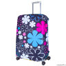 Чехол для чемодана с цветами Floxy L