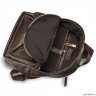 Мужской кожаный рюкзак BRIALDI Pico relief brown