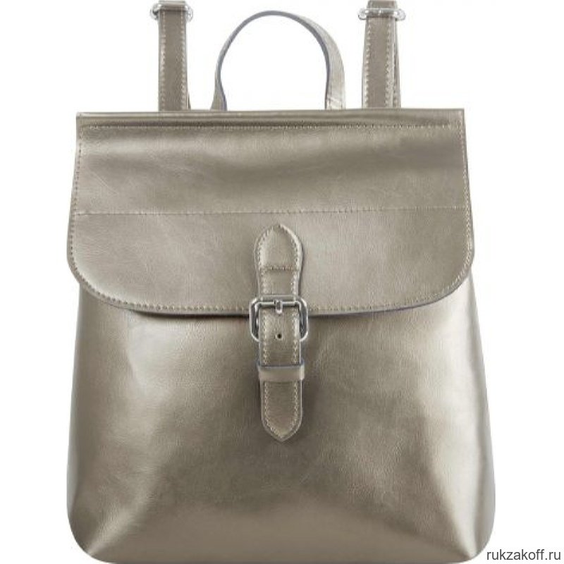 Кожаный рюкзак Monkking 1024 серебро
