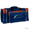 Спортивная сумка Polar 6008с Синий (оранжевые вставки)