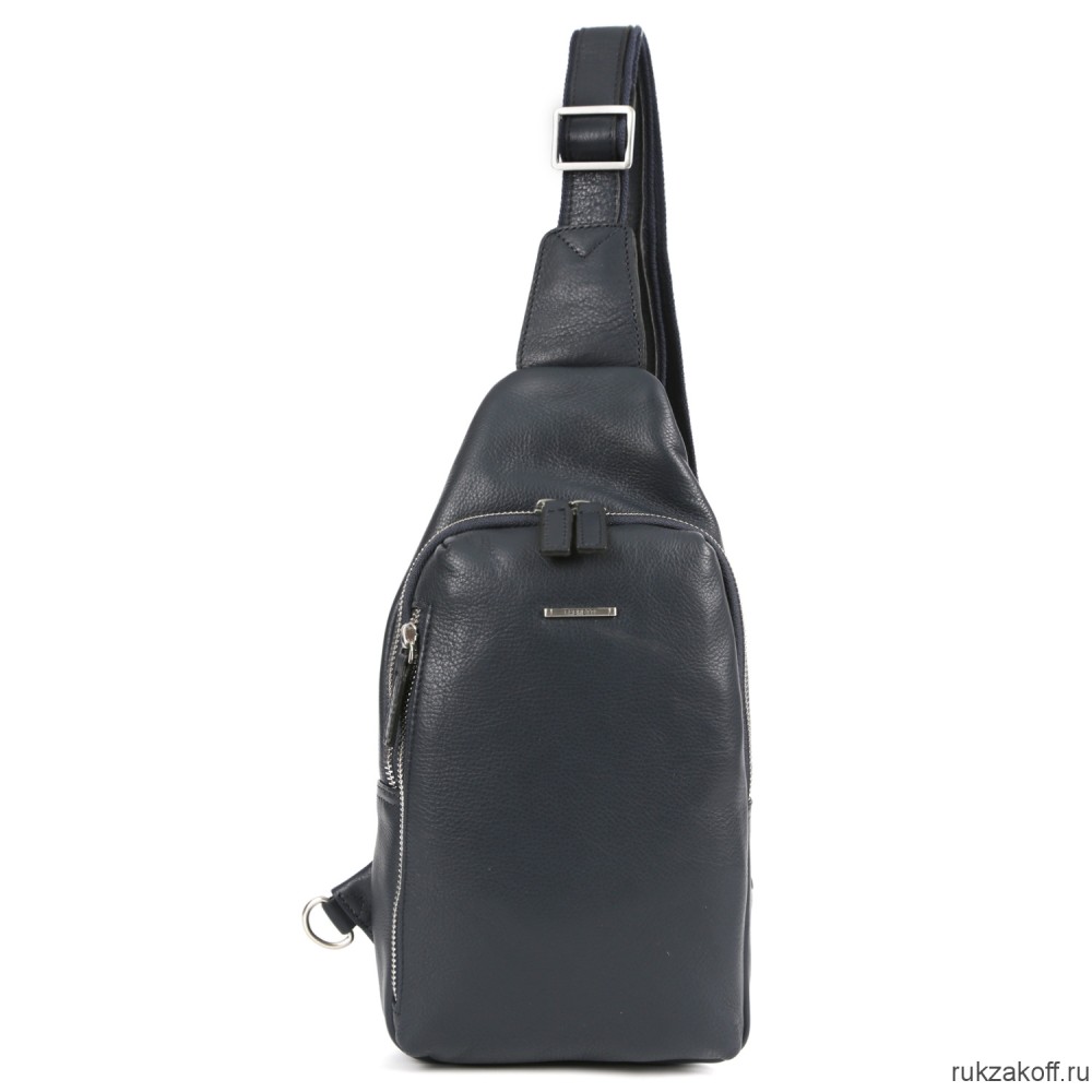 Однолямочный рюкзак Fabretti L16206-8 синий