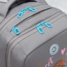 Рюкзак школьный GRIZZLY RG-466-3 серый