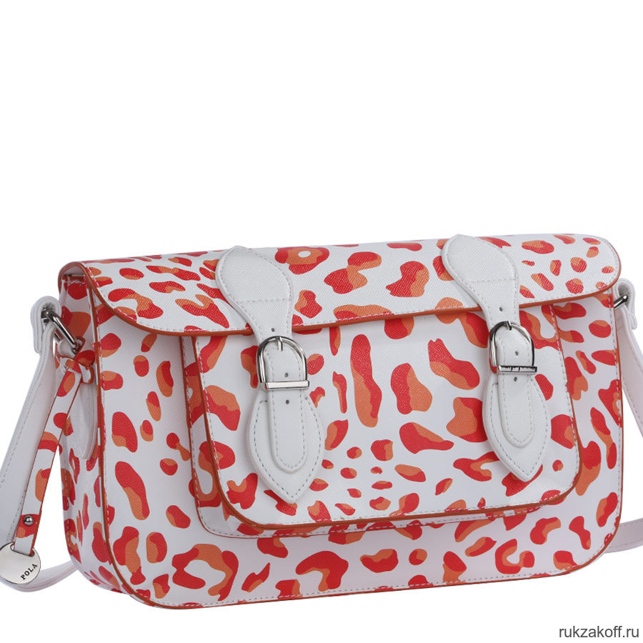 Женская сумка Pola 4242 (красно-белый)