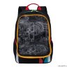 Рюкзак школьный Grizzly RB-051-3/1 (/1 черный-красный)