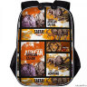 Рюкзак школьный Grizzly RB-053-2 Чёрный
