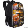 Рюкзак школьный Grizzly RB-053-2 Чёрный