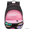 Рюкзак школьный Grizzly RG-069-1 Чёрный