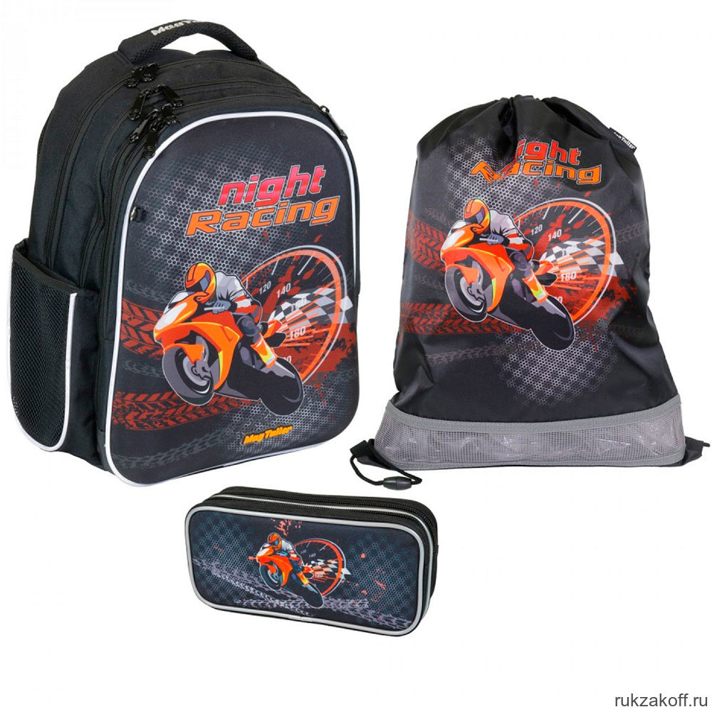 Рюкзак школьный Magtaller Stoody II Motorbike с наполнением