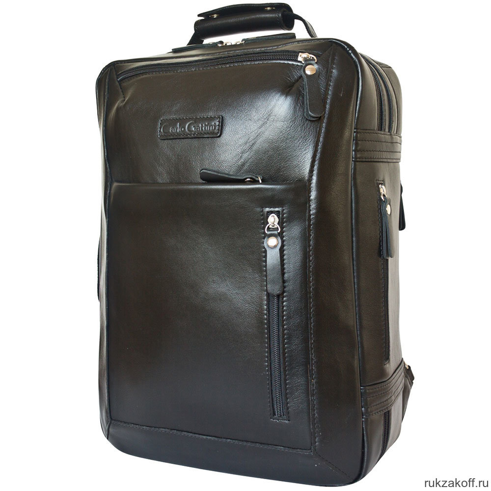 Кожаный рюкзак Carlo Gattini Chatillon black