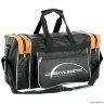 Спортивная сумка Polar 6009с Черный (оранжевые вставки)