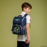 Рюкзак школьный с мешком Grizzly RAm-185-9 синий