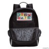 Рюкзак школьный GRIZZLY RB-351-8/1 (/1 черный - серый)