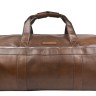 Кожаный портплед / дорожная сумка Milano Premium  brown (арт. 4035-53)