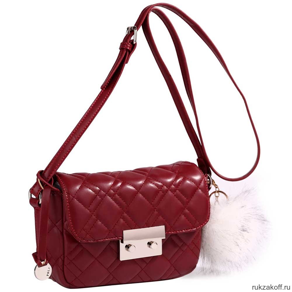 Женская сумка Pola 74484 (бордовый)