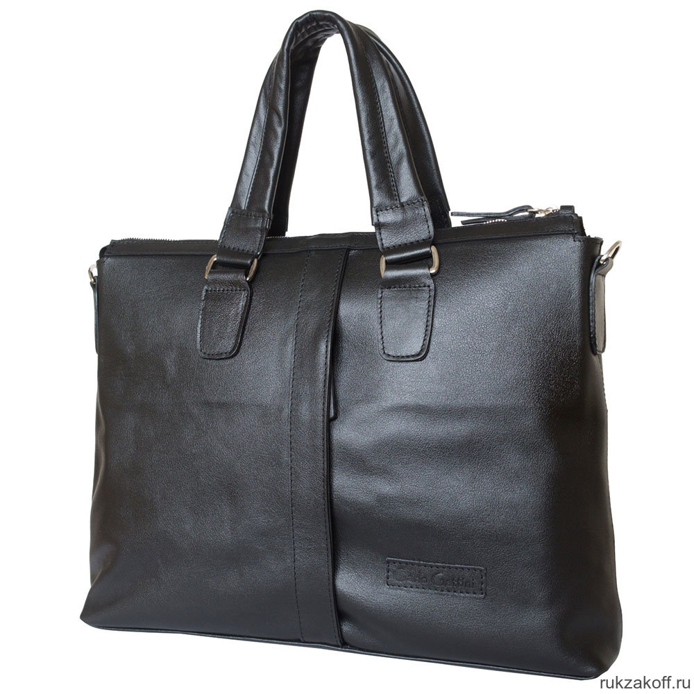 Кожаная мужская сумка Carlo Gattini Cimetta black