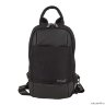 Однолямочный рюкзак Polar П0136 Чёрный