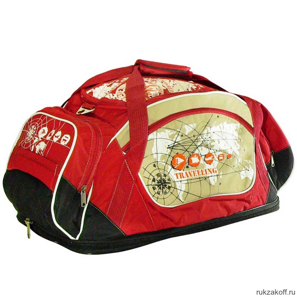 Дорожная сумка Polar 6015 (красный)