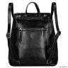 Кожаный рюкзак Monkking p-0136 Black