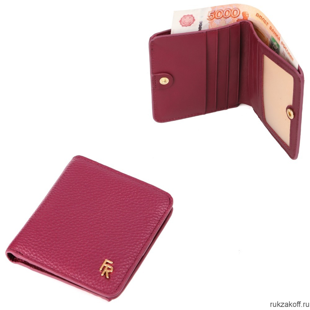 Женский кошелёк Fabretti Q06D-10 тёмно-фиолетовый