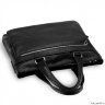 Легкая деловая сумка для документов BRIALDI Bosco relief black