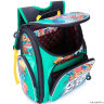 Рюкзак школьный Grizzly RA-970-6 Зелёный/Чёрный