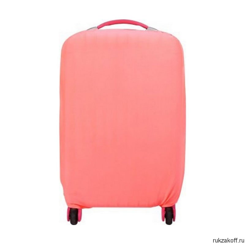 Чехол для чемодана Rainbow M розовый